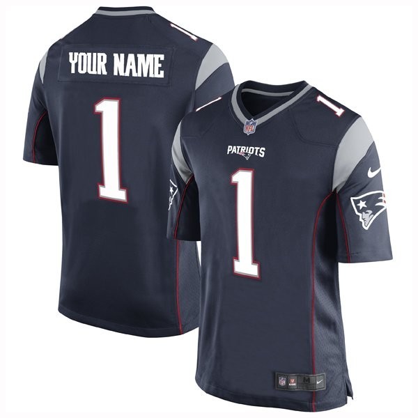 Youth Nike Customized Game Jerseys Patriots