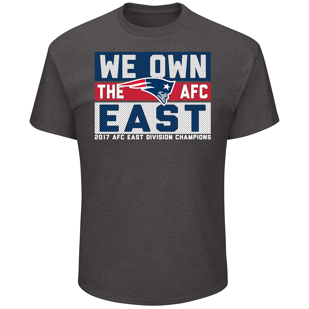 2017 afc east chs we own the east tee patriots proshop 2017 afc east chs we own the east tee patriots proshop